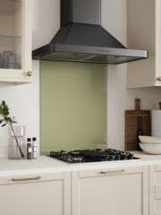 Sage Green Self-Adhesive Glass Splashback