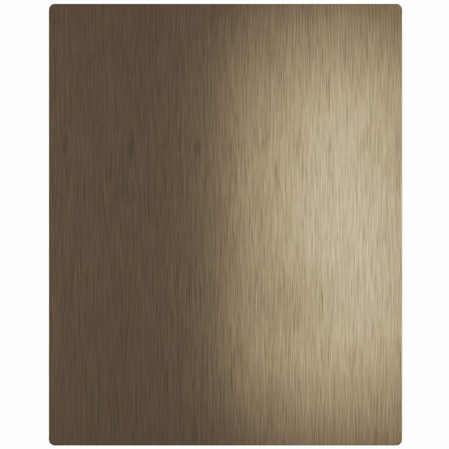 Brushed Brass Self-Adhesive Stainless Steel Splashback