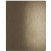 Brushed Brass Self-Adhesive Stainless Steel Splashback