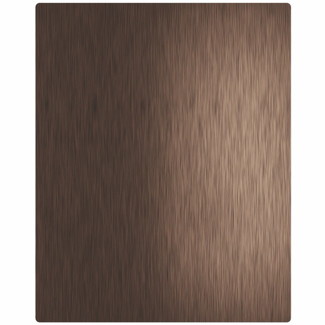Brushed Copper Self-Adhesive Stainless Steel Splashback