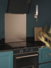 Copper Shimmer Self-Adhesive Stainless Steel Splashback
