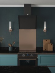 Copper Shimmer Self-Adhesive Stainless Steel Splashback