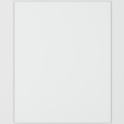 Country Living Linen White Self-Adhesive Matt Glass Splashback